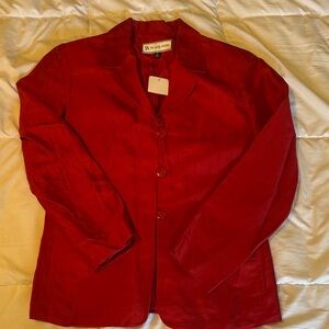 Travis Ayers Vibrant Red Women's Blazer